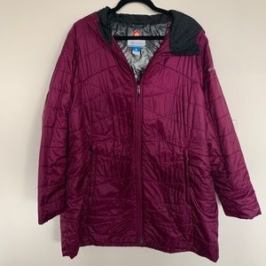 Purple Columbia Omni-Heat Jacket